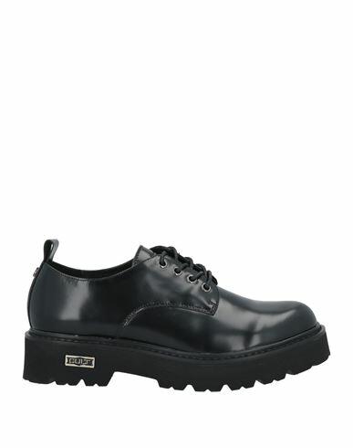 Cult Man Lace-up shoes Black Leather Cover