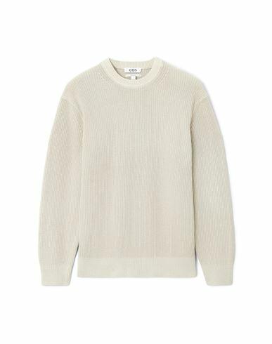 Cos Man Sweater Cream Cotton Cover