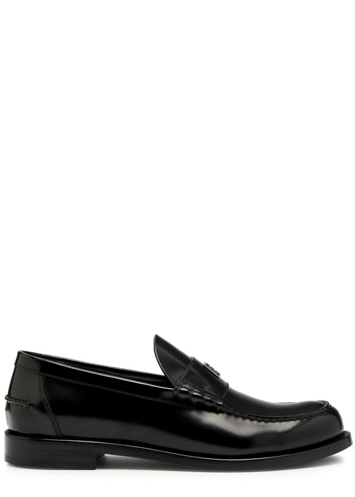 Givenchy Mr G Leather Loafers - Black Cover