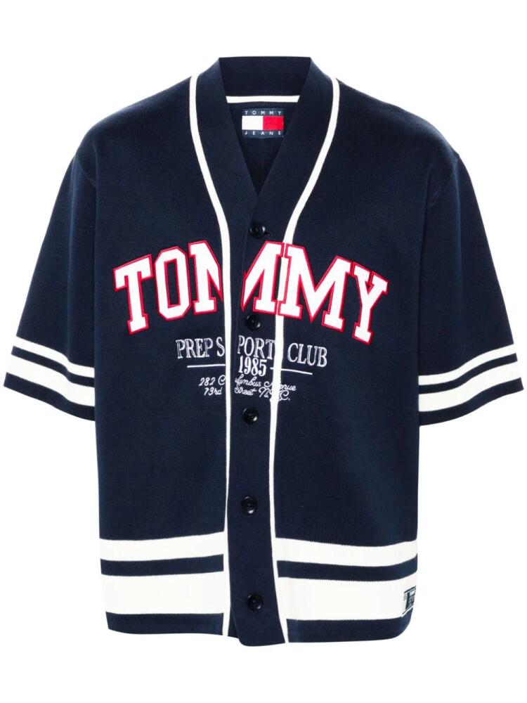 Tommy Jeans Baseball cardigan - Blue Cover