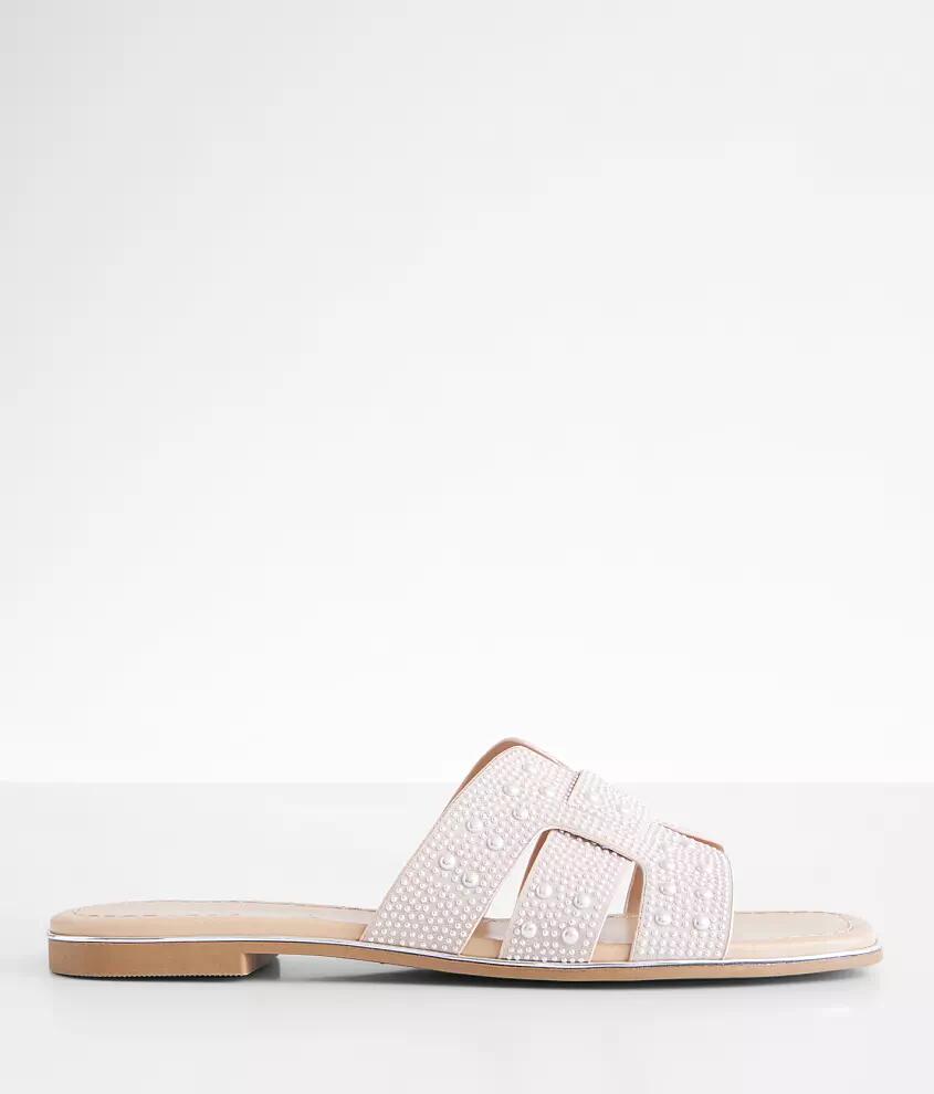 London Rag Faux Pearl Sandal Cover