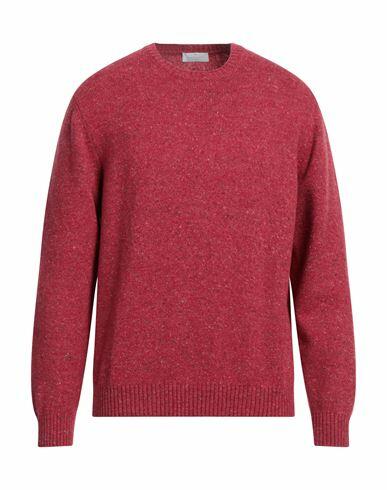 Bruno Manetti Man Sweater Garnet Wool, Cashmere, Polyamide Cover