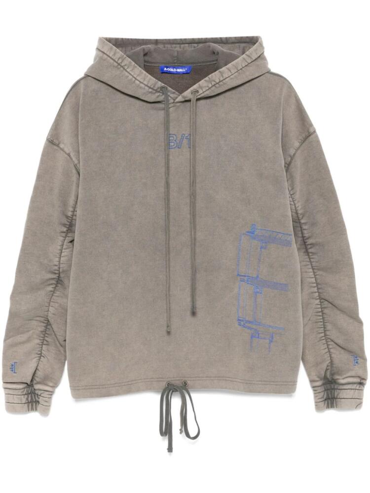 A-COLD-WALL* Shroud hoodie - Grey Cover