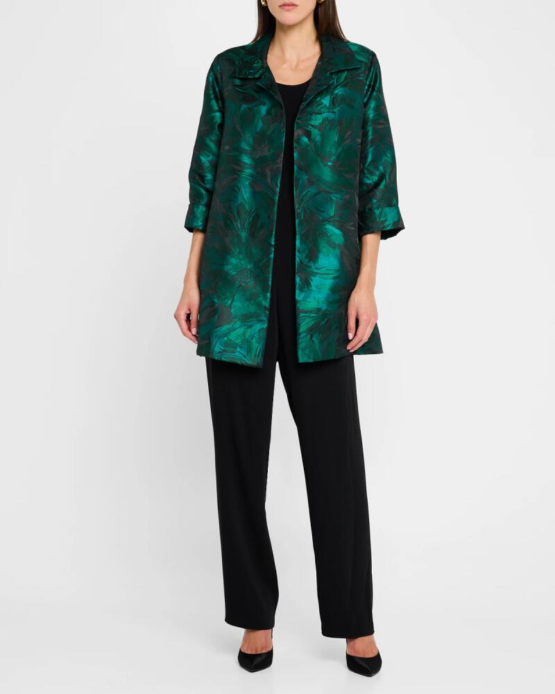 Caroline Rose Botanic Jacquard Party Jacket Cover