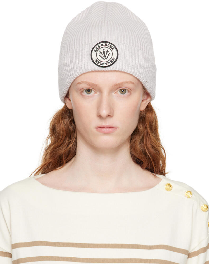 rag & bone Gray Charlie Beanie Cover