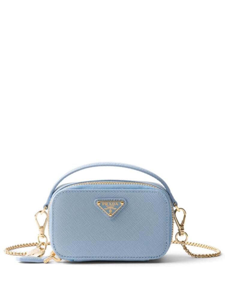 Prada Saffiano leather mini bag - Blue Cover