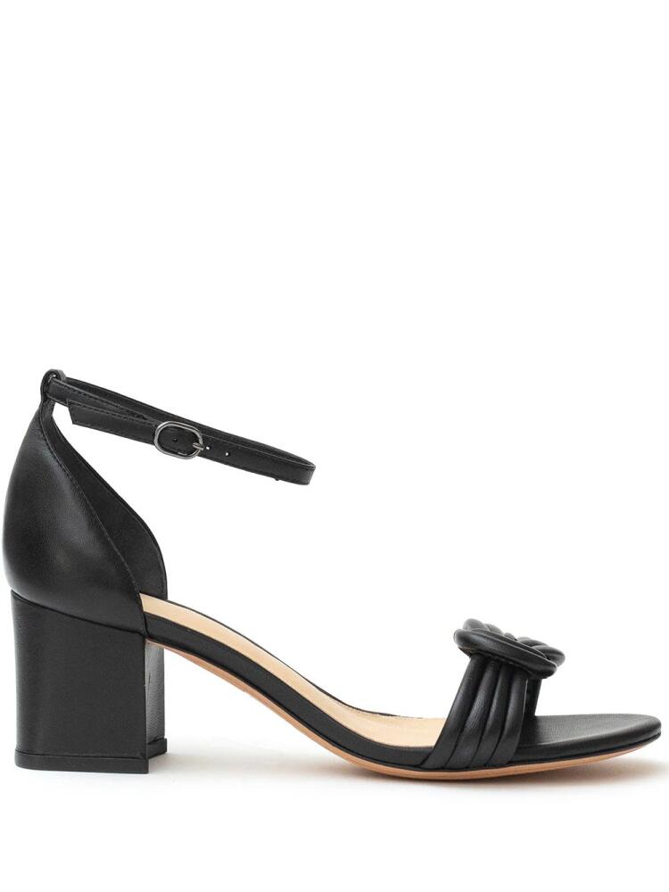 Alexandre Birman Vicky 60mm leather sandals - Black Cover