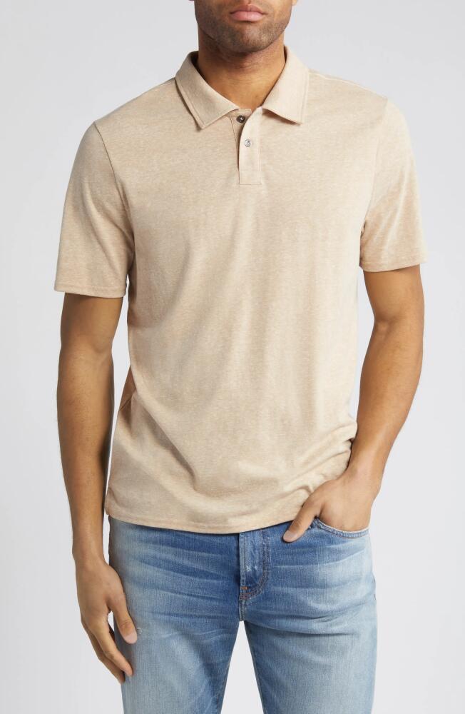 Threads 4 Thought Baseline Slub Polo in Chai Cover