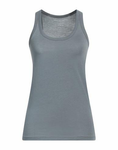 Majestic Filatures Woman Tank top Grey Lyocell, Cotton Cover