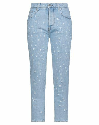 Department 5 Woman Jeans Blue Cotton Cover