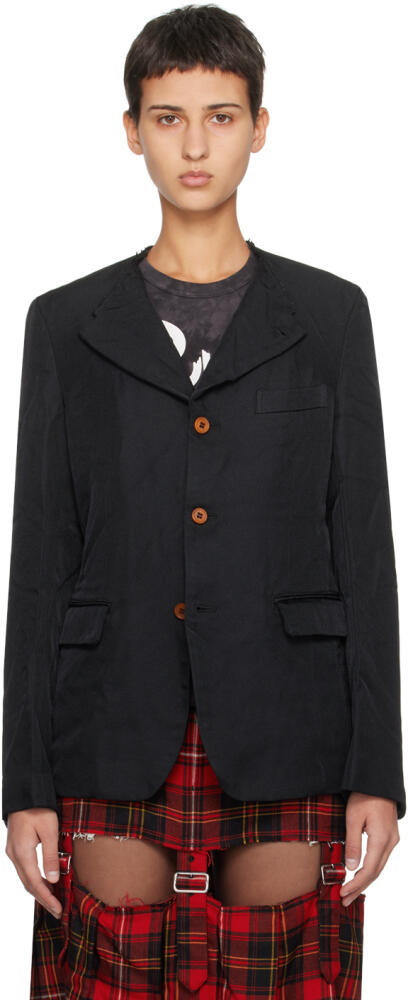 Black Comme des Garçons Black Deconstructed Blazer Cover