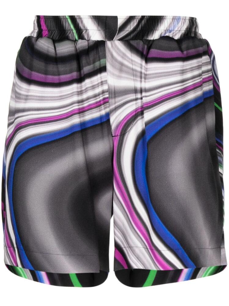 Limitato abstract-print shorts - Multicolour Cover