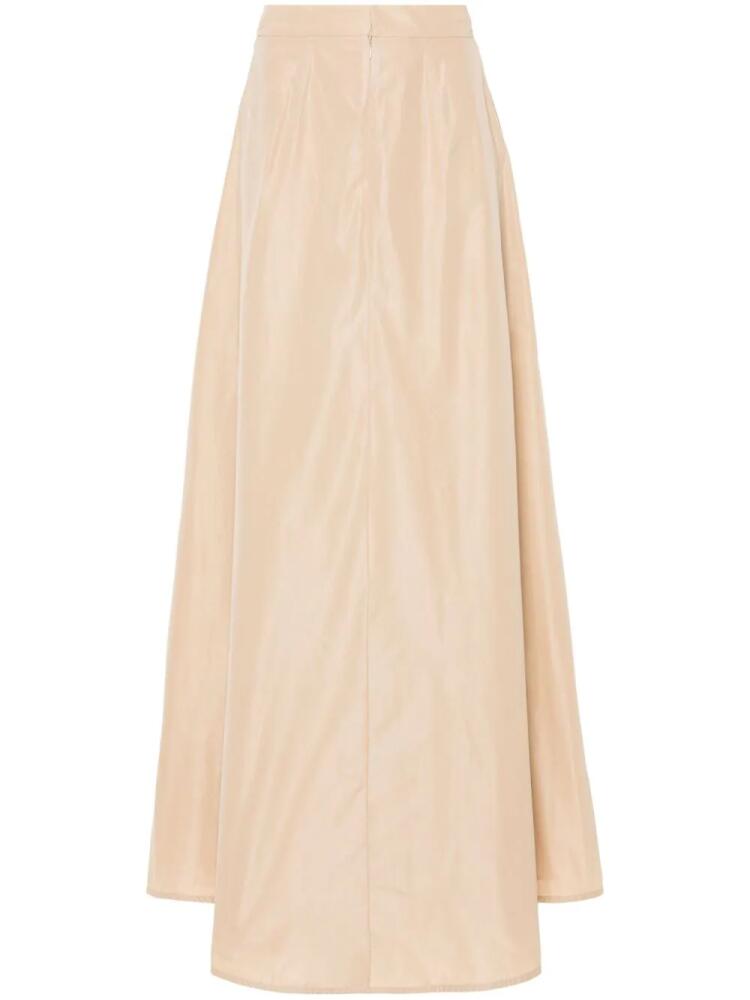 Jil Sander flared maxi skirt - Neutrals Cover