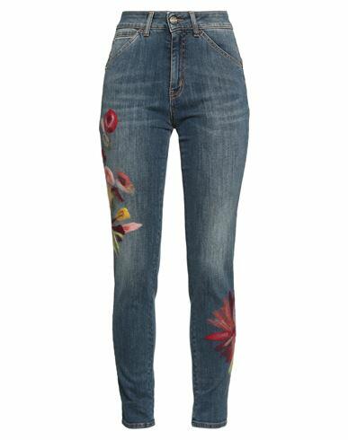 Marani Woman Jeans Blue Cotton, Polyester, Elastane Cover