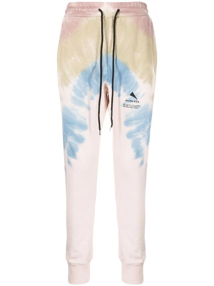 Mauna Kea tie-dye print track pants - Brown Cover