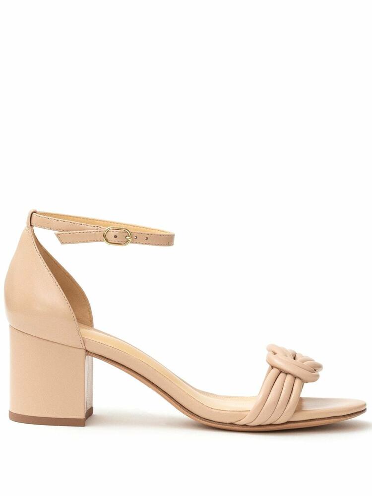 Alexandre Birman Vicky 60mm leather sandals - Neutrals Cover