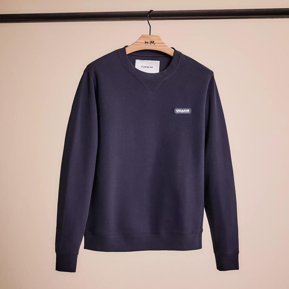 Coach Restored Essential Crewneck In Organic Cotton Cover