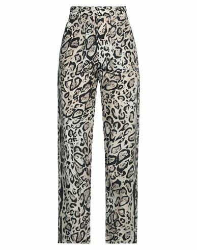 Pinko Uniqueness Woman Pants Light grey Cotton Cover