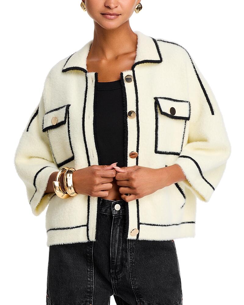 Essentiel Antwerp Contrast Trim Cardigan Cover