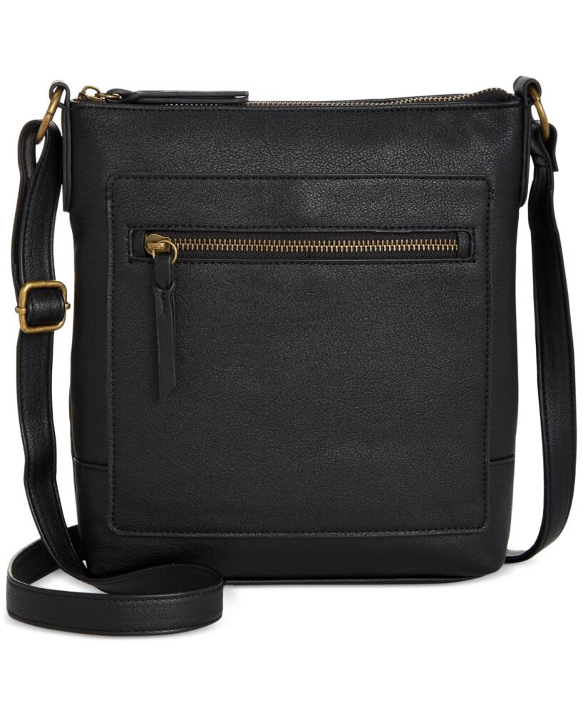 Style & Co Hudsonn North South Crossbody, Created for Macy's - Black Cover