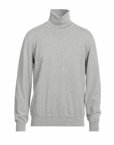 Alpha Studio Man Turtleneck Light grey Cashmere Cover