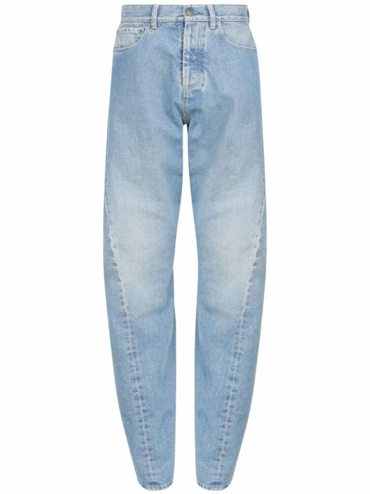 Maison Margiela seam-detail tapered jeans - Blue Cover