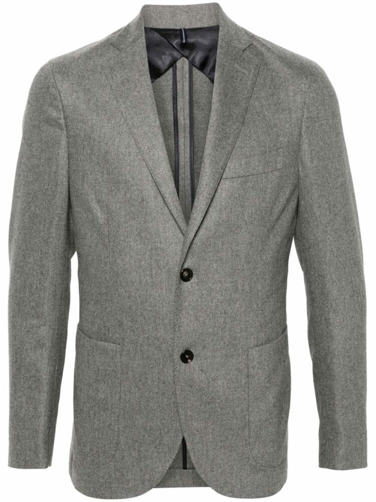 Incotex wool-cashmere flannel jacket - Grey Cover