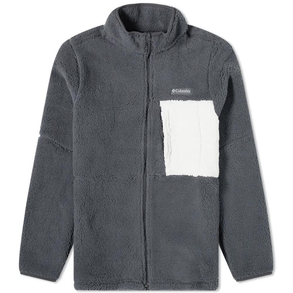 Columbia Men's Mountainside Heavyweight Fleece in Shark Cover