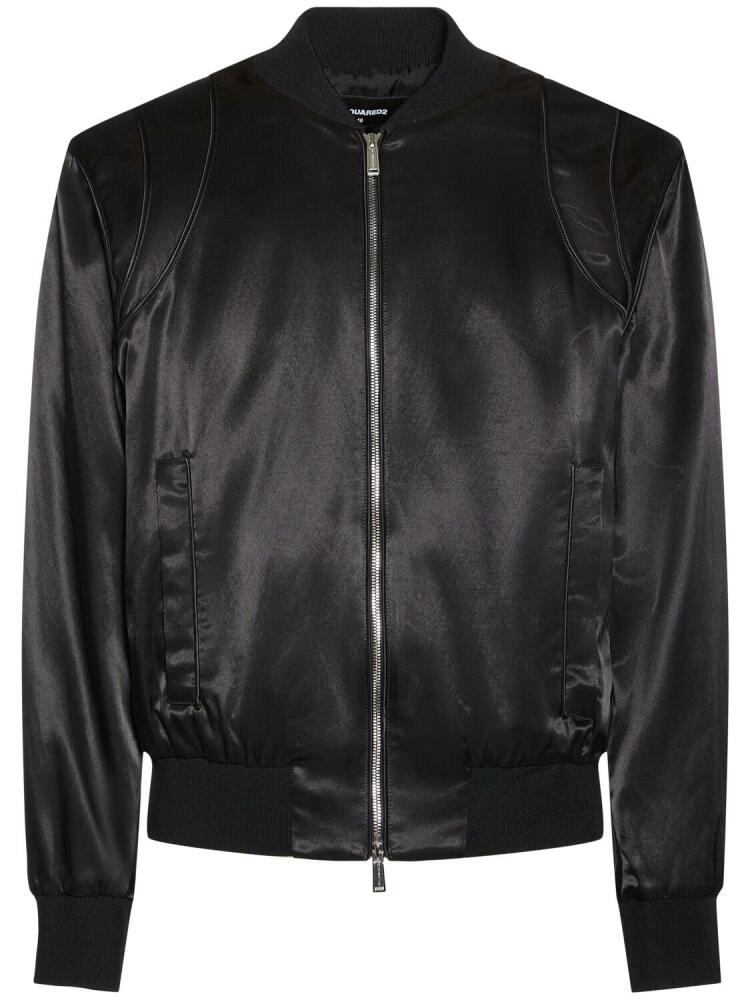 DSQUARED2 Cotton & Viscose Bomber Jacket Cover