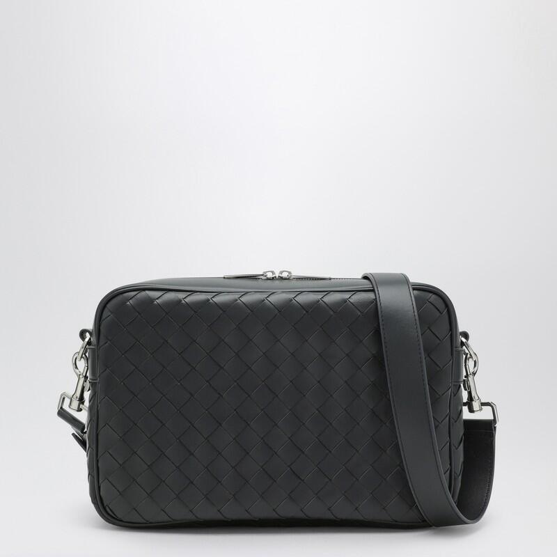 Bottega Veneta Black medium Intrecciato camera bag Cover