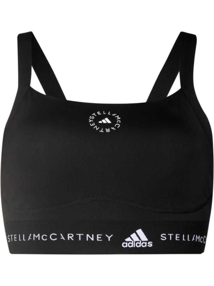 adidas by Stella McCartney TruePurpose training sports bra - Black Cover