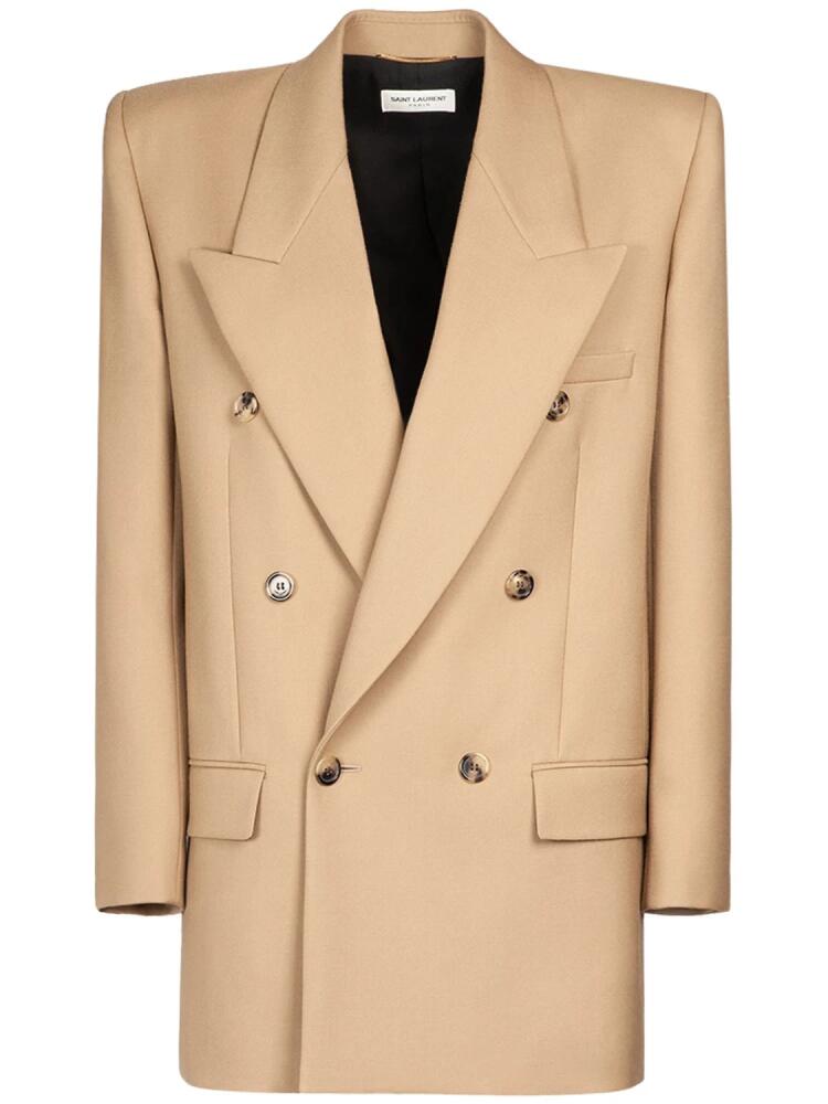 SAINT LAURENT Double Breast Blazer Cover