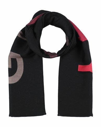 Givenchy Man Scarf Black Wool, Virgin Wool, Silk Cover