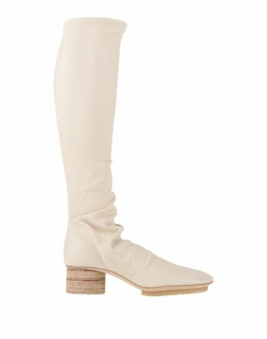 Uma Wang Woman Boot Off white Leather Cover