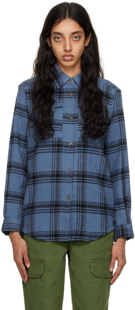 A.P.C. Blue New Tania Shirt Cover