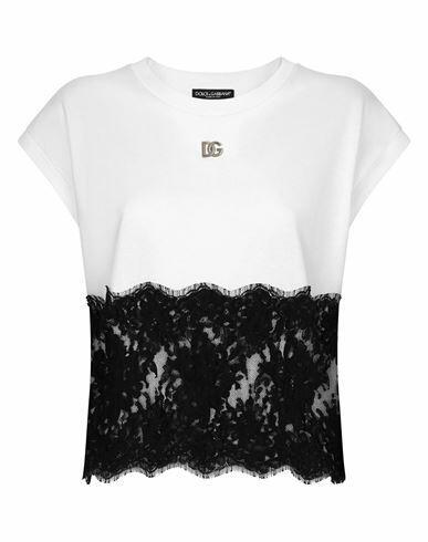 Dolce & gabbana Dolce & gabbana T-shirts Woman T-shirt White Cotton Cover