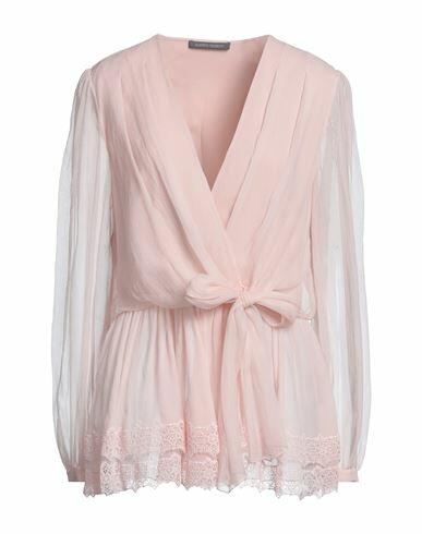 Alberta Ferretti Woman Shirt Blush Polyester Cover