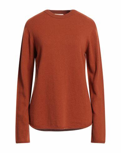 Semicouture Woman Sweater Rust Cashmere, Polyamide Cover