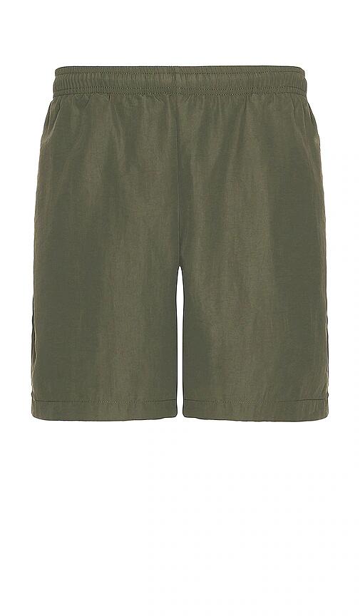 WAO The Swim Short in Green Cover