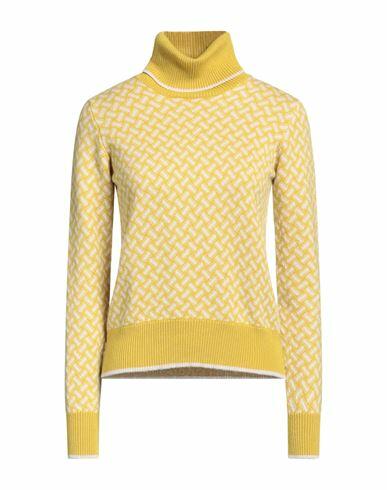 Drumohr Woman Turtleneck Mustard Cashmere Cover