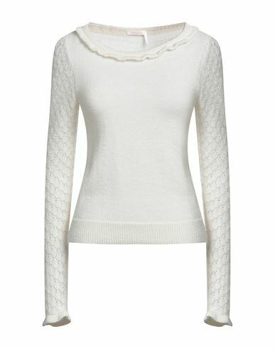 See By Chloé Woman Sweater Ivory Alpaca wool, Polyamide, Wool Cover