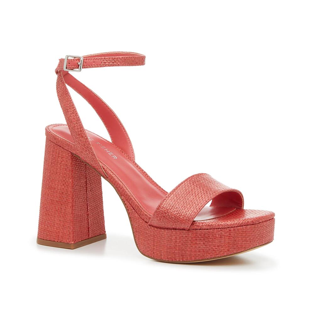 Marc Fisher Sadel Platform Sandal | Women's | Red Cover