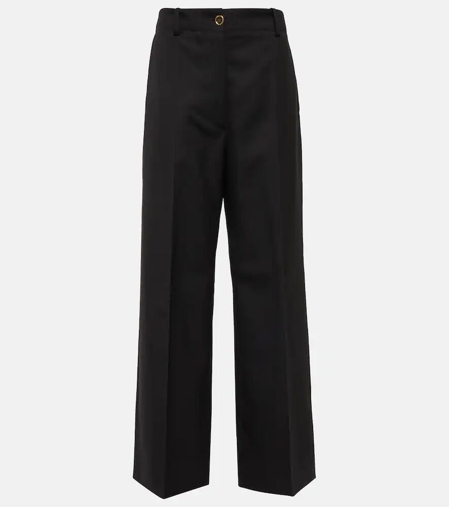 Patou Wide-leg wool pants Cover