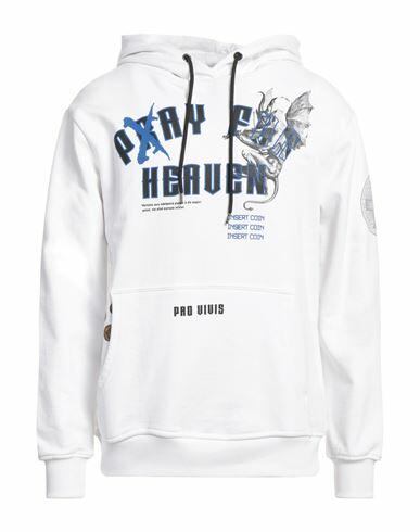 Ihs Man Sweatshirt White Cotton Cover