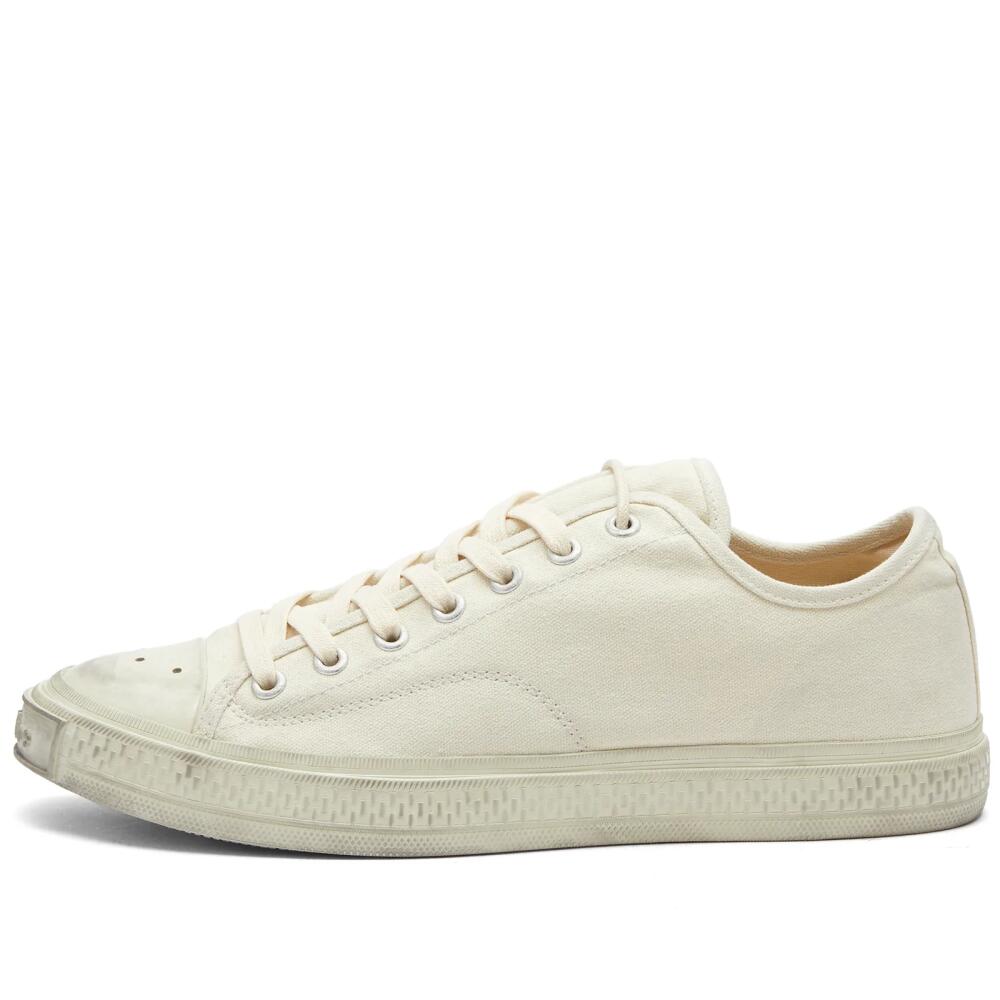 Acne Studios Men's Ballow Soft Tumbled Tag Sneakers in Off White Cover