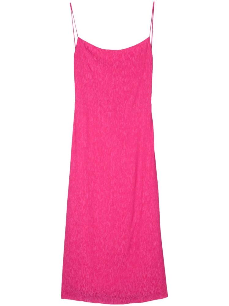 IRO Mafalda jacquard midi dress - Pink Cover