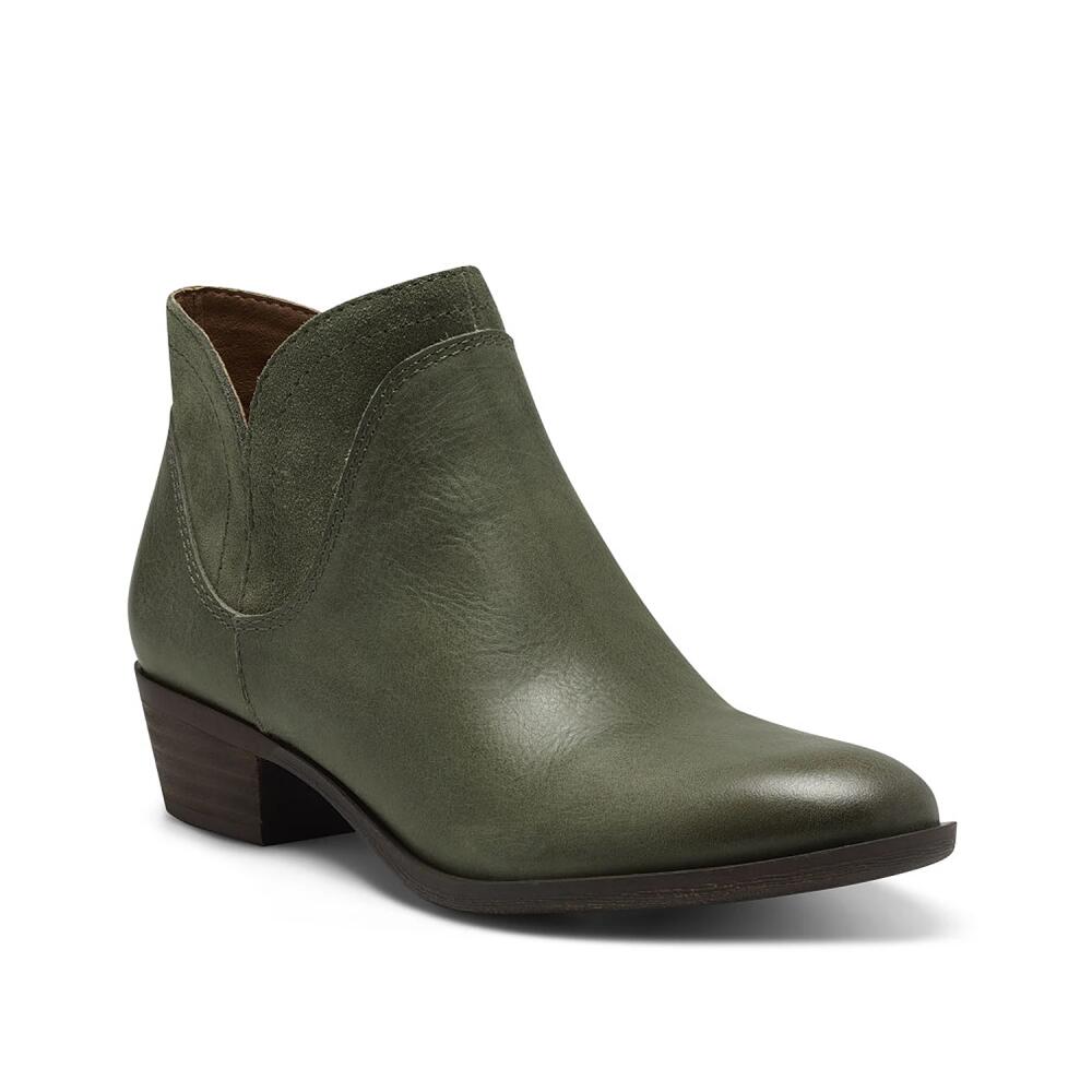 Lucky Brand Braffer Bootie | Women's | Moss Green Cover