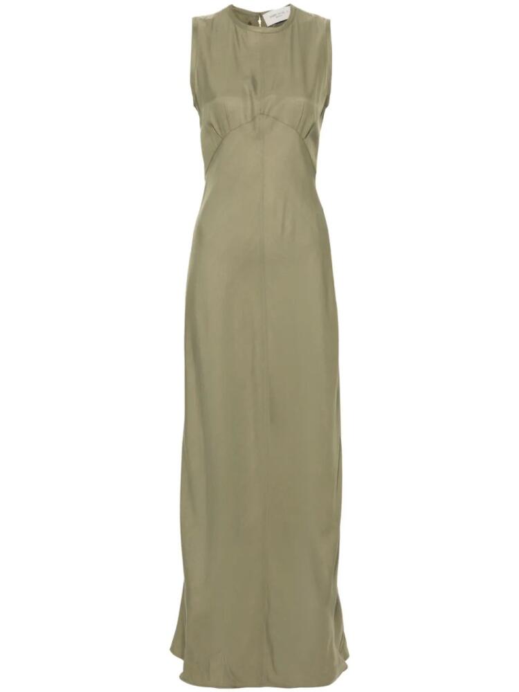 Golden Goose sleeveless midi dress - Green Cover