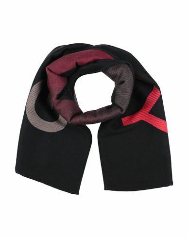 Givenchy Man Scarf Black Wool, Virgin Wool, Silk Cover