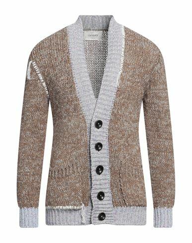 Lucques Man Cardigan Brown Wool, Acrylic, Polyamide, Alpaca wool Cover